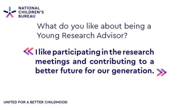 Join the National Children’s Bureau’s Young Research Advisory Group!