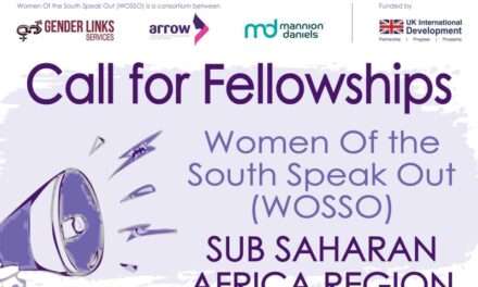 Now Open! Women of the South Speak Out (WOSSO) Fellowships