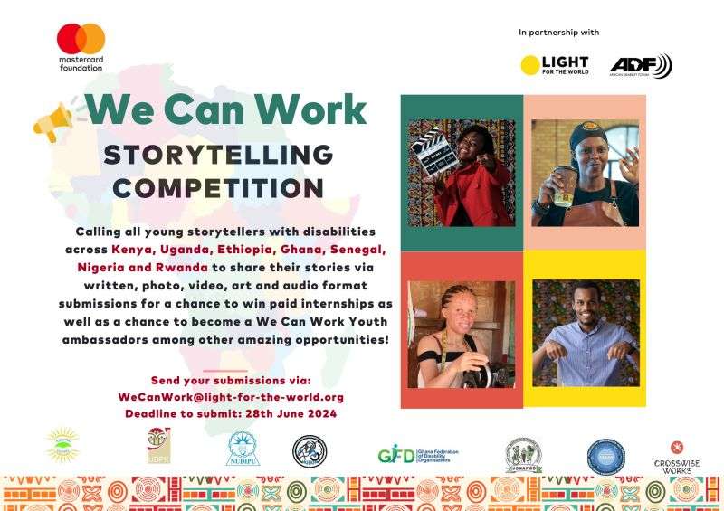 Calling All Young Storytellers with Disabilities: “We Can Work” Narrative Competition