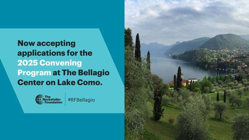 Join the Bellagio Center Convening Program: Shaping the Future of Humanity