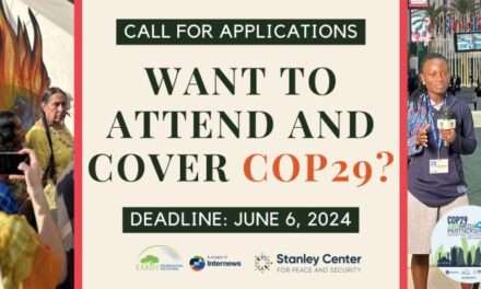 Join the Climate Change Media Partnership COP29 Reporting Fellowship [Fully Funded]