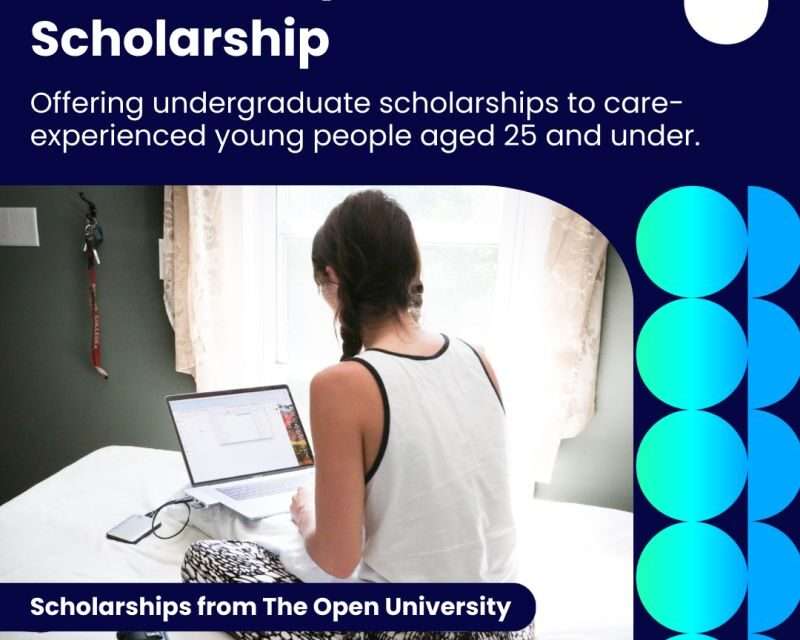 The Open University Care Experienced Scholarship [Covers full tuition]
