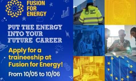 Apply for traineeship at Fusion for Energy (F4E)