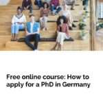 Applying for a PhD in Germany?: Free Online Course to Support Your Journey