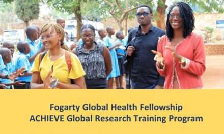 Fogarty Global Health Fellowship: ACHIEVE Global Research Training Program [includes $10,000 in research project seed funding]