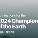Call for Nominations: 2024 Champions of the Earth Award