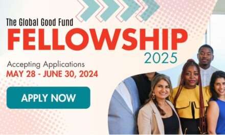 Become a Global Good Fund Fellow(Fully-funded)