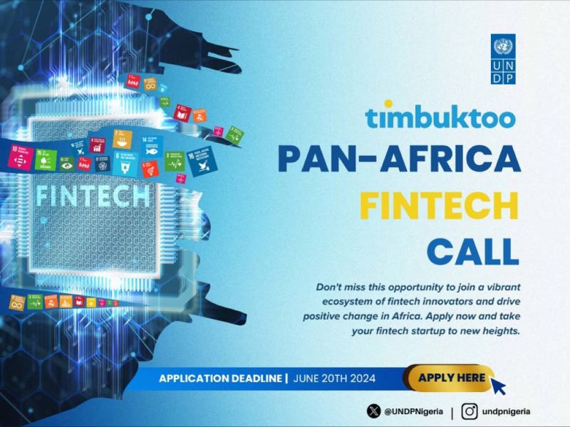Calling All African Fintech Innovators: Apply for the Timbuktoo Fintech Startup Accelerator Programme!