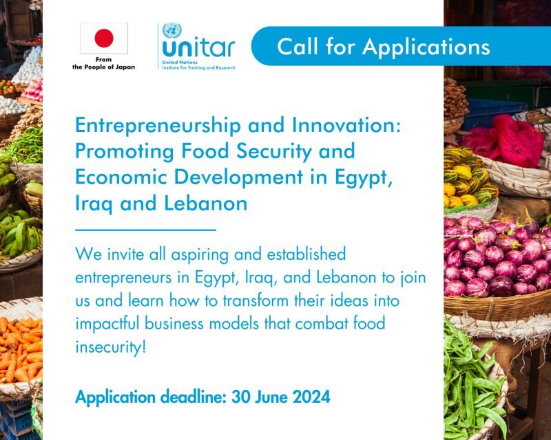 Call for Applications: Free Entrepreneurship and Innovation Training Programme (Fully funded)
