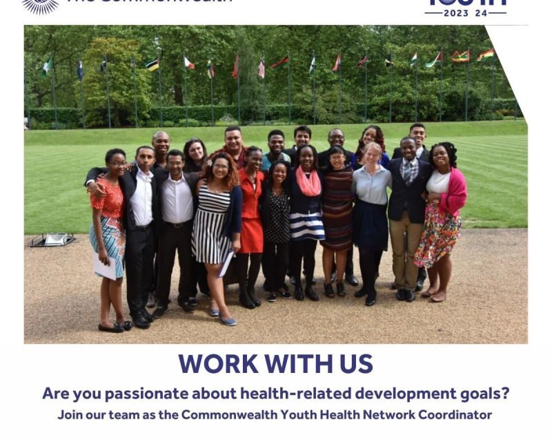 Vacancy for Coordinator of the  Commonwealth Youth Health Network (CYHN)