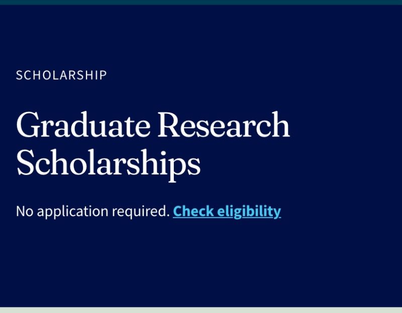 Graduate Research Scholarships at the University of Melbourne (Up to $135,000 in funding)