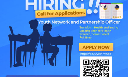 Call for Applications: YET4H/Youth Network and Partnership Officer