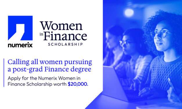 The Numerix Women in Finance Scholarship 2024