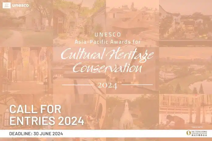 2024 UNESCO Asia-Pacific Awards for Cultural Heritage Conservation