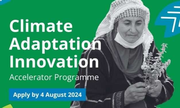 Call for Applications: Climate Adaptation Innovation Accelerator Programme