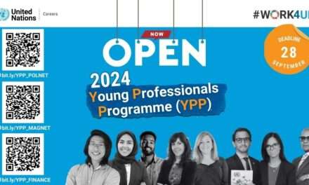 United Nations 2024 Young Professionals Programme is now accepting applications! (Paid job opportunity, open to several nationalities)