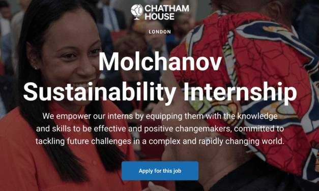 Molchanov Sustainability Internship