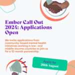 Applications Open: Ember’s 2024 Mental Health Initiative Partnership!