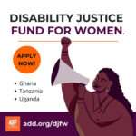 Empowering Women with Disabilities: Introducing the Disability Justice Fund