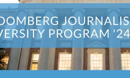 Bloomberg Journalism Diversity Program 2024