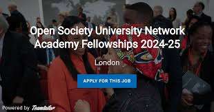Discover Your Future at Chatham House: Open Society University Network Academy Fellowships 2024-25
