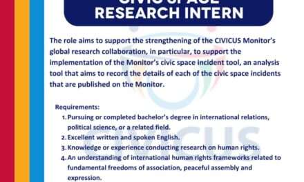Civic Space Research Intern