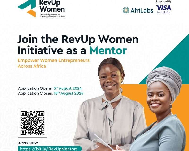 Become a Mentor for the RevUp Women Initiative and Empower Women Entrepreneurs in Africa