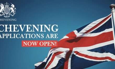 Applications for fully funded Chevening Scholarships for one-year master’s degrees at UK universities