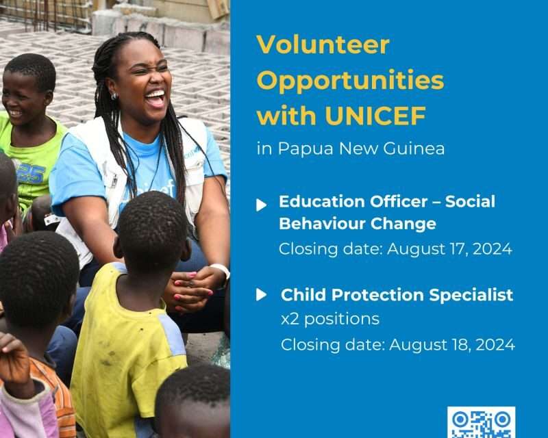 Volunteer with UNICEF in Papua New Guinea and Make a Lasting Impact