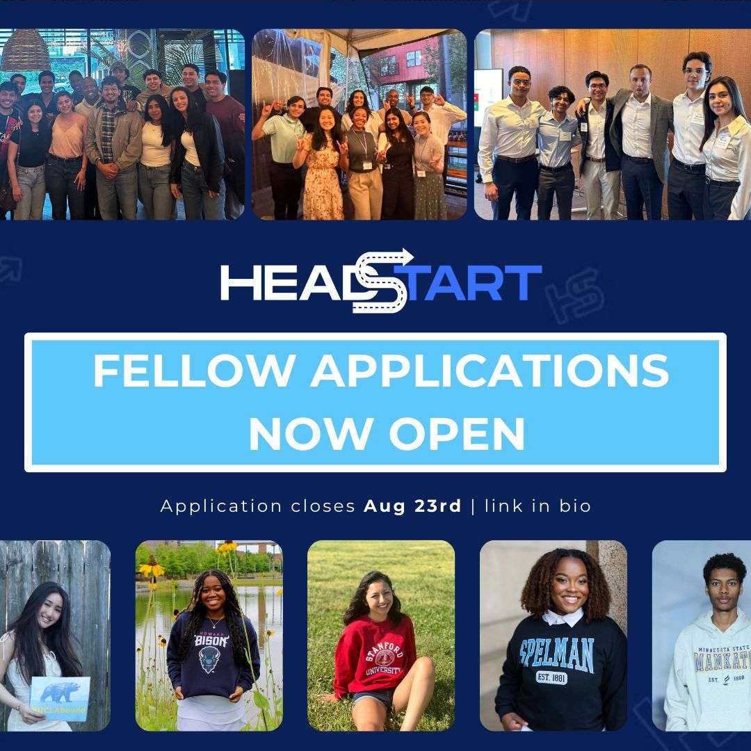 HeadStart Fellowship: Mentorship Programme Transforming University Students into Industry Professionals