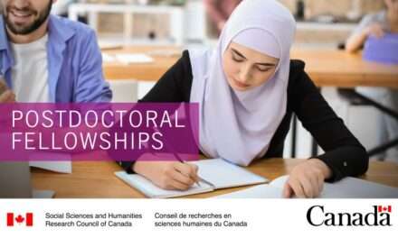 Apply Now: SSHRC Postdoctoral Fellowships for Canadian scholars (Stipend Available)