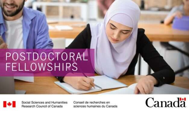 Apply Now: SSHRC Postdoctoral Fellowships for Canadian scholars (Stipend Available)