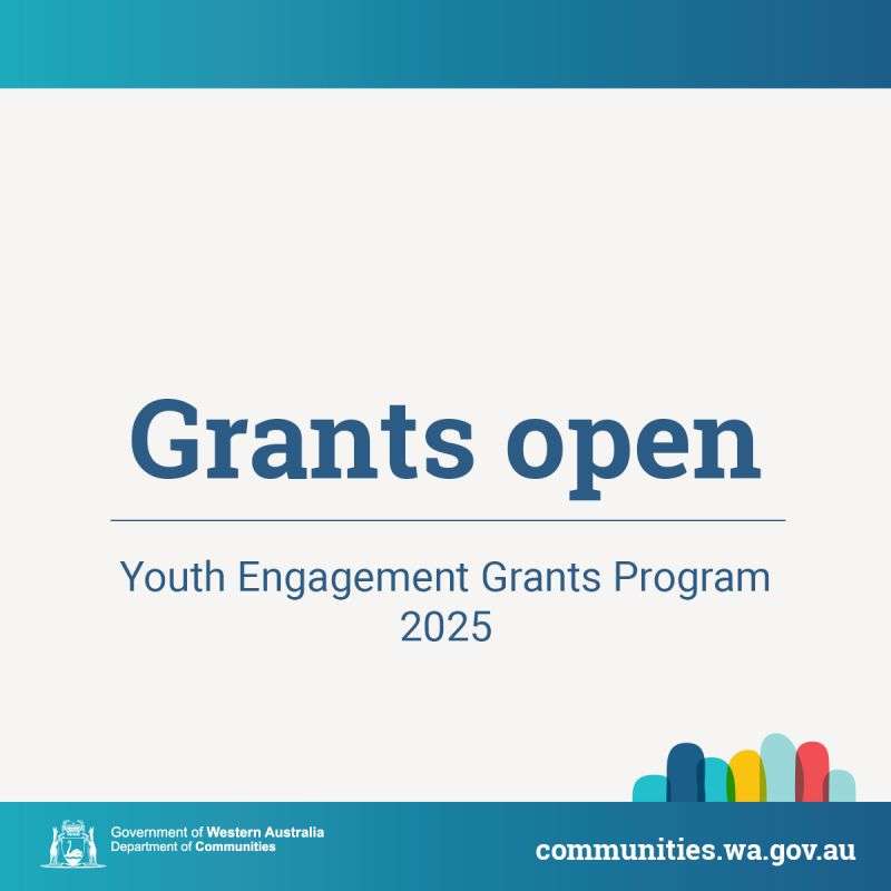 Funding Opportunity: Western Australia Youth Engagement Grants for 2025