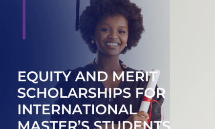 Equity and Merit Scholarships for International Master’s Students