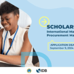 CDB and IDB Announce Four New Graduate Scholarships in Public Procurement