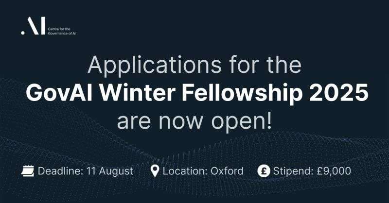 Winter Fellowship 2025: Exploring AI Governance and Research Opportunities