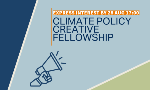 Applications Open for Climate Policy Creative Fellowship