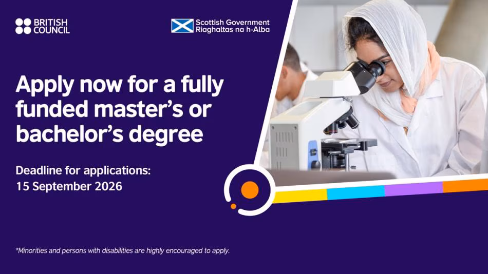 Scotland Pakistan Scholarships for Young Women and Girls 2026: Fully Funded Bachelor’s and Master’s Study in Pakistan