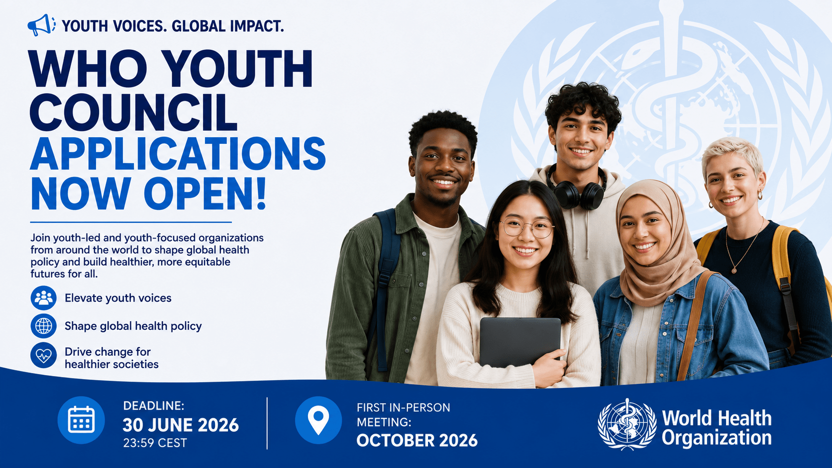 2028: Global Call for Youth Organizations to Shape International Health Policy company logo