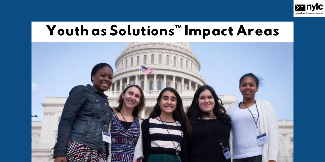 Youth as Solutions™ Impact Areas: Empowering Young Leaders to Drive Change