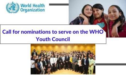 Call for expressions of interest to serve 2024-2026 United Nations WHO Youth Council (Fully-funded and open to youth worldwide)