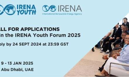 The New Generation of Decision Makers: IRENA Youth Forum @ the 15th IRENA Assembly(Fully-funded)