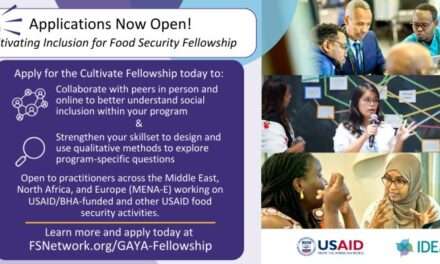 Apply for a Cultivate Fellowship by the Gender and Youth Activity (GAYA) to cultivate inclusion for food security