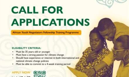 African Youth Negotiators Fellowship 2024: Training Ghana’s Next Climate Champions