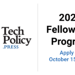 Tech Policy Press 2025 Fellowship Applications Now Open!