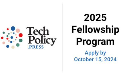 Tech Policy Press 2025 Fellowship Applications Now Open!