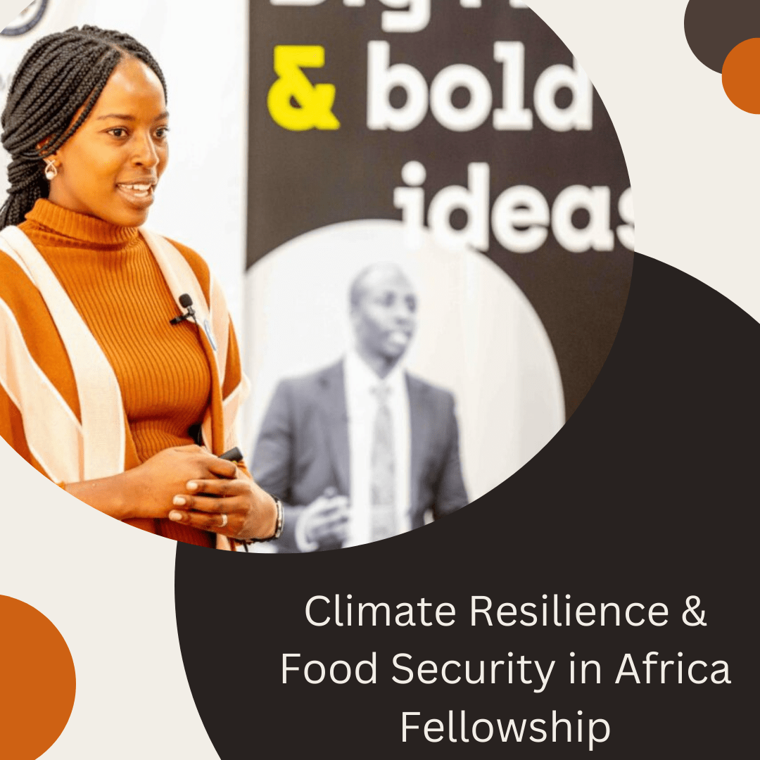 Apply Now: Climate Resilience and Food Security in Africa Fellowship Program