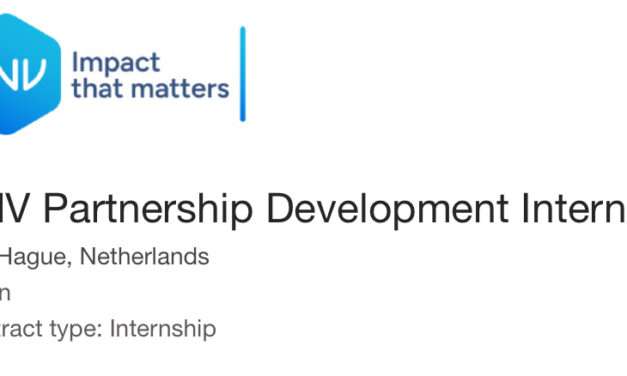 Join SNV as a Partnership Development Intern in The Hague