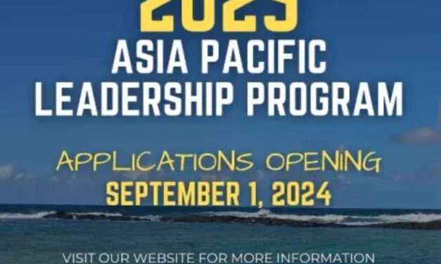 The Asia Pacific Leadership Program (APLP) is here!