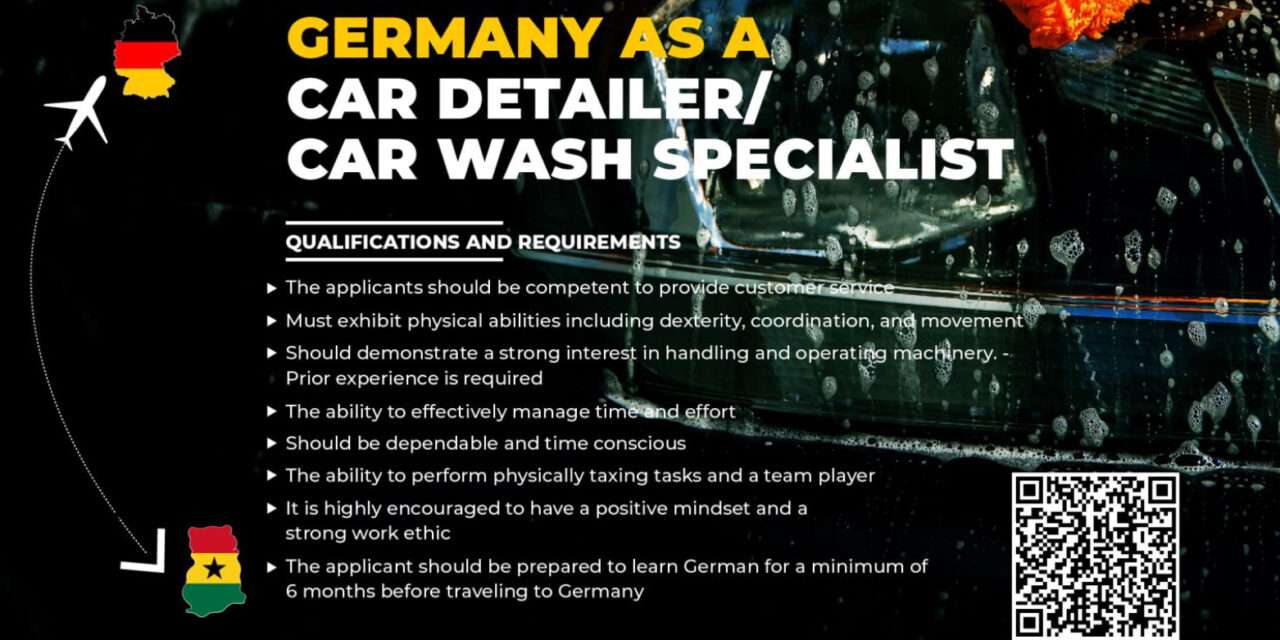 Exciting Opportunity: Apprenticeship as a Car Detailer in Germany